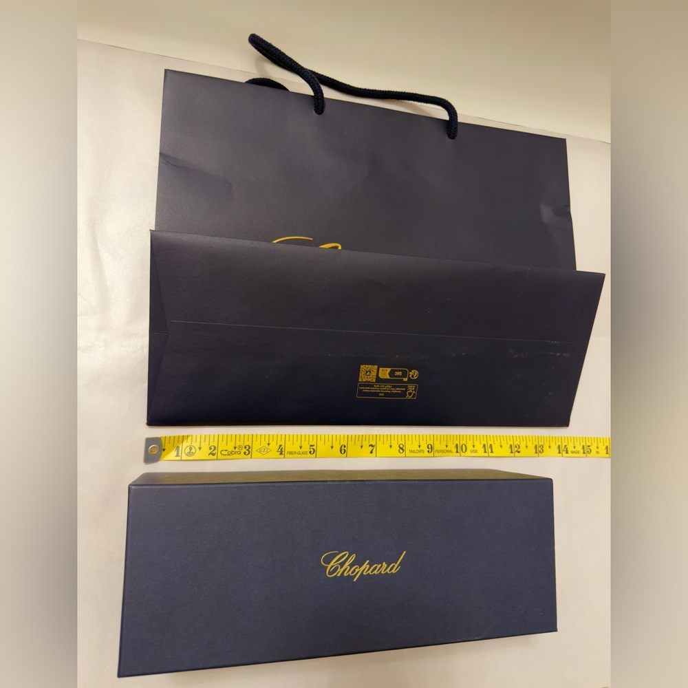 Chopard Watch Box plus Chopard paper shopping bag… - image 7
